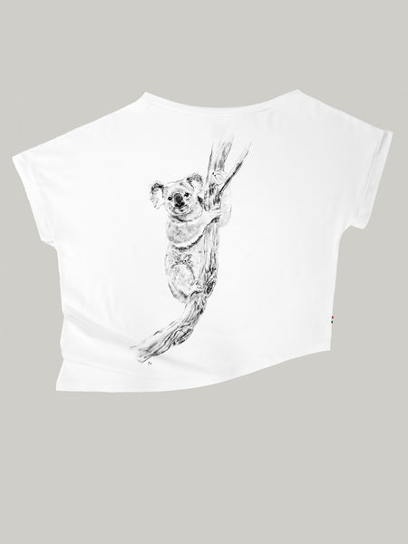 T-Shirt Donna asimmetrica Koala